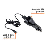 Lámpara de LED 900 lm recargable alta potencia, Truper 102404