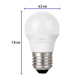 Lámpara LED G45 6 W (equiv. 40 W), luz cálida, blíster, Volteck 46278