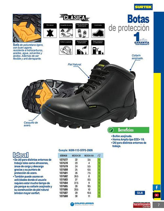 Botas seguridad #3 Surtek 137578