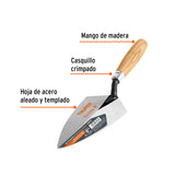 Cuchara para albañil, tipo Filadelfia 8', Truper 102615