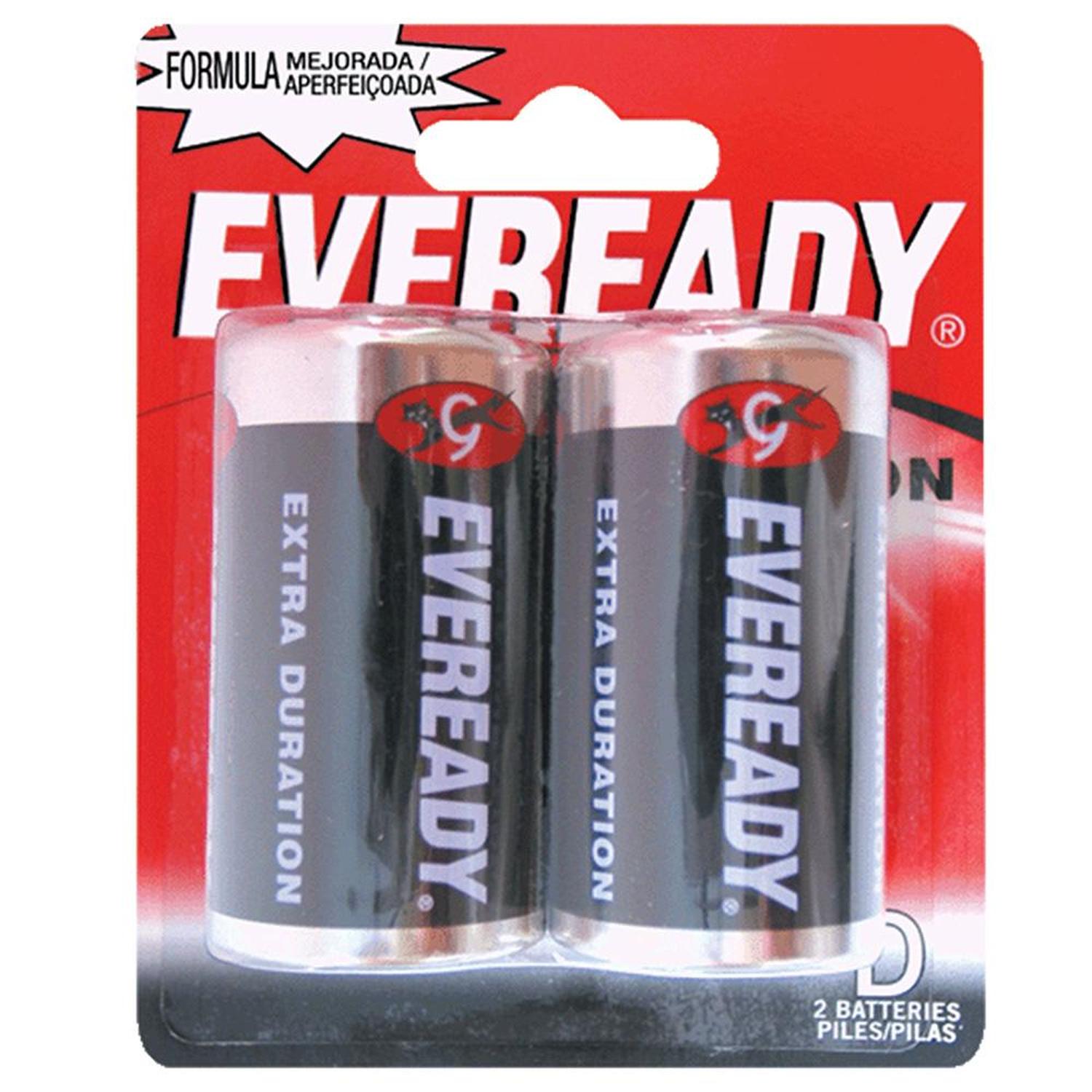 Pila alcalina marca Eveready® D con 2 piezas Surtek 1250-2 – FERRETERIA EL  OSO
