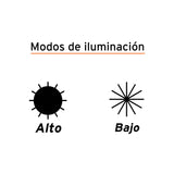 Linterna LED recargable de aluminio, 130 lúmenes Truper 101381