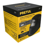 Careta electrónica para soldar, sombra 11, Pretul 28145