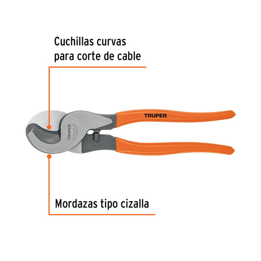 Pinza cortador multicable 10', Truper 102511