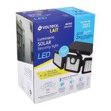 Luminario Solar LED 7 W con sensor de movimiento, Volteck 49782