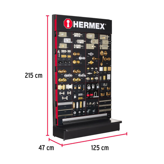 Exhibidor tipo góndola, Hermex 55981