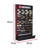 Exhibidor tipo góndola, Hermex 55981