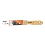 Espátula flexible, mango de madera, 1' 14447