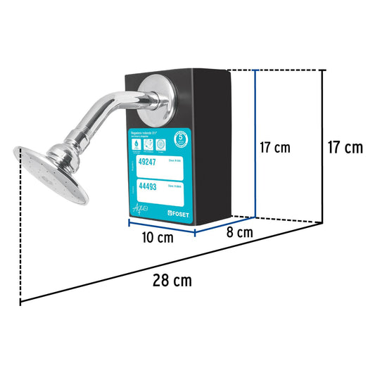 Exhibidor con regadera R-504, Foset 55707