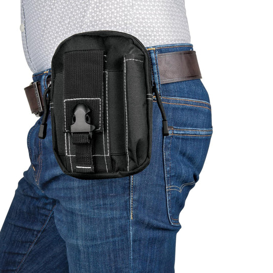 Bolso táctico para cinturón, negro Truper 67021