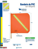 Bandera PVC con reflejante Surtek 137607