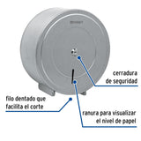 Portarollo de acero inox, Foset 47932