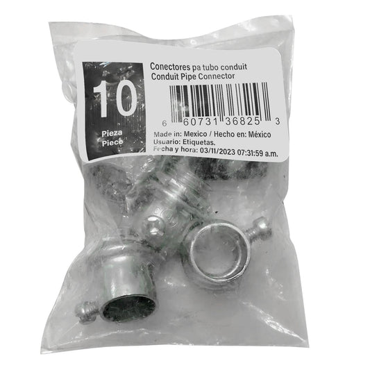 Conector curvo para tubo liquid tight 3/4", Surtek CLT34C