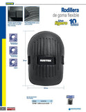 Rodillera flexible reforzada de goma Surtek 137456