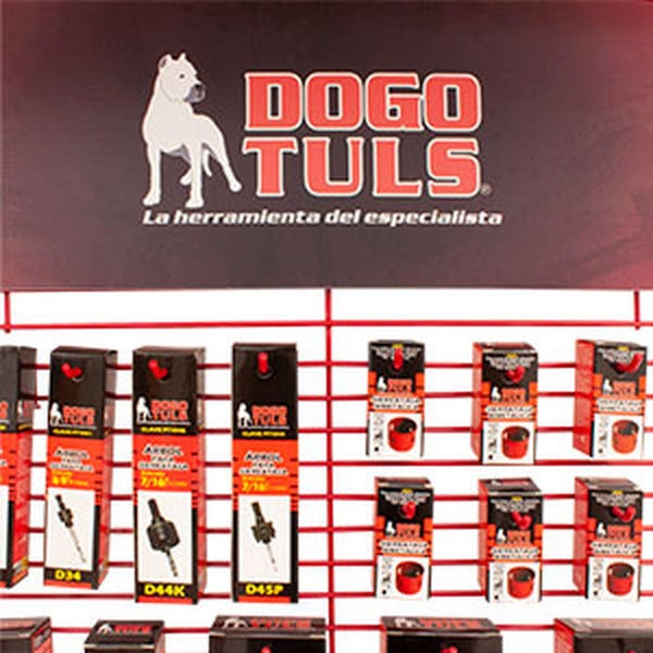 Exhibidor de sierratasas con 46 piezas, Dogotuls PT1200