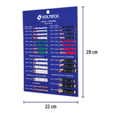 Exhibidor de cables y cordones, Volteck 55886