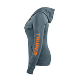 Sudadera gris para dama, talla G, Truper 65037