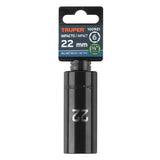 Dado largo impacto de 22 mm, 6 puntas, cuadro 1/2', Truper 100921