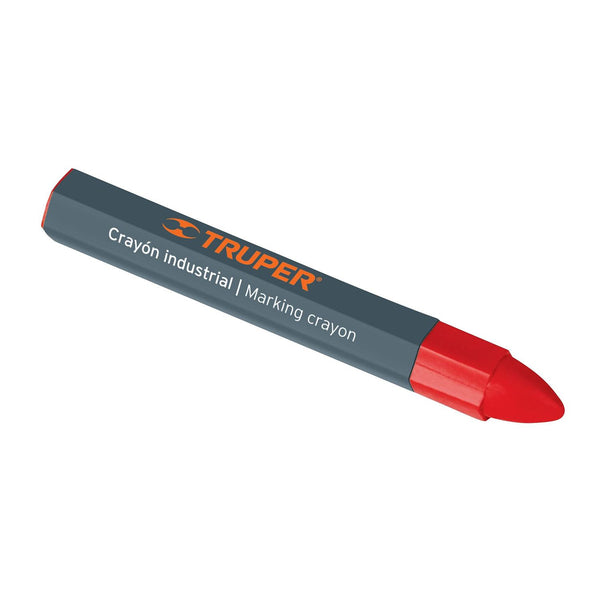 Crayón industrial rojo, 12 cm Truper 101687