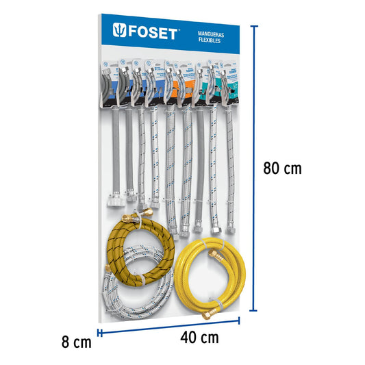 Exhibidor de mangueras, Foset 55576