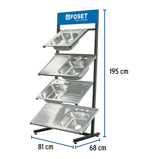 Rack para tarjas, Foset 56368