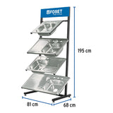 Rack para tarjas, Foset 56368