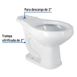 Taza redonda cerámica, blanca, Foset 44011