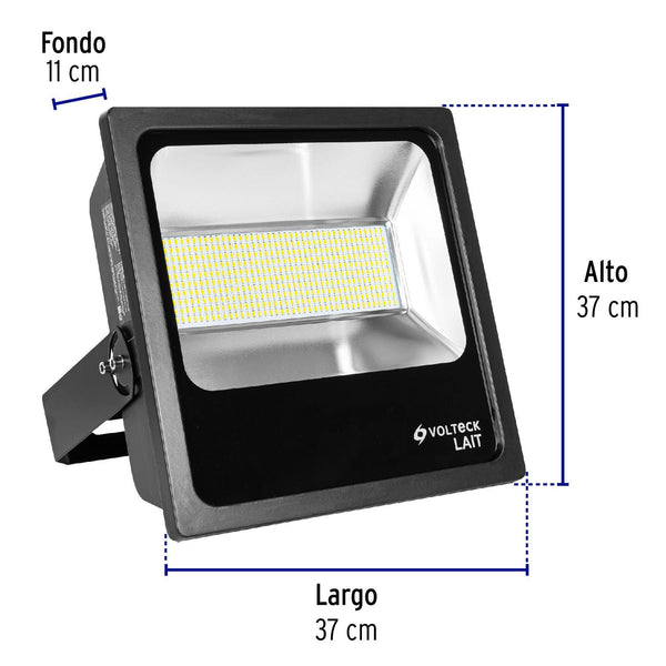 Reflector delgado de LED, 200 W, luz de día 46127