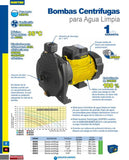 Bomba centrífuga para agua 2HP Surtek BC620