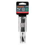 Dado largo de 5/16' 12 puntas, cuadro 1/2', Truper 101001
