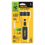 Linterna plástica recargable de LED, 180 lúmenes Pretul 26102