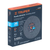 Piedra para esmeril 5 X 3/4' óxido de aluminio, grano 36 16358