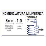 DOGOTULS JGO 3 MACHUELOS AAC 8.0mm-1.00 ET1045