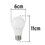 Lámpara de LED atenuable tipo bulbo 9 W, luz de día Volteck 48297