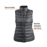 Chaleco de plumas para dama talla G, Truper 69995