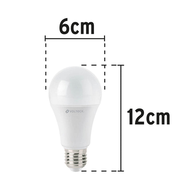 Lámpara de LED, A19, 14 W , luz cálida Volteck 46593