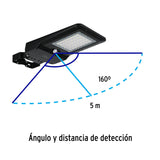 Luminario suburbano de LED 15 W con panel solar, Volteck 46958