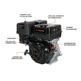 Motor a gasolina 13 HP Truper 101329