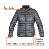 Chamarra de plumas para caballero, talla M, Truper 66001
