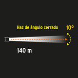 Linterna plástica recargable de LED, 180 lúmenes Pretul 26102