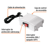 Caja de control para bomba tipo bala 1/2 HP, Truper 102707