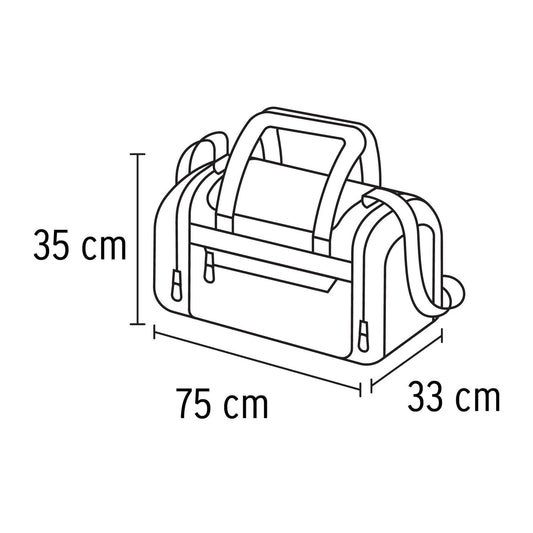 Maleta deportiva 75 cms, Truper 61097