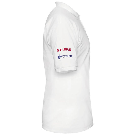 Playera tipo polo blanca, para caballero, talla CH, Truper 60455