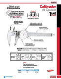 Calibrador de carátula 0-6" Urrea UMCC6