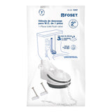 Válvula de descarga de 2' p/sanitario una pza,cadena inox Foset 45307
