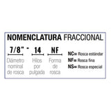 DOGOTULS MACHUELO SEMICONICO AAC 7/8" -14 NF ET1103