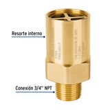 Válvula externa de seguridad para tanque estacionario,3/4' 47654