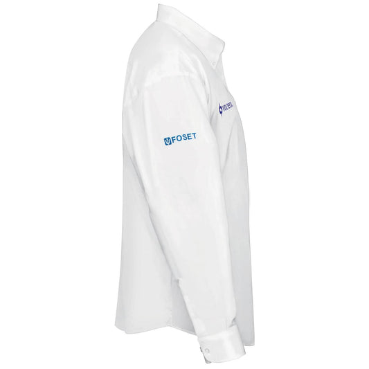 Camisa blanca para caballero, manga larga talla XG, Truper 60363
