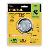 Linterna de minero 125 lm recargable, Pretul 29089