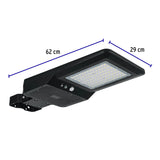 Luminario suburbano LED 40 W c/panel solar y control remoto 46959